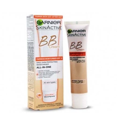 Garnier Skin Active BB Cream Fairness Moisturiser SPF 12 All In One